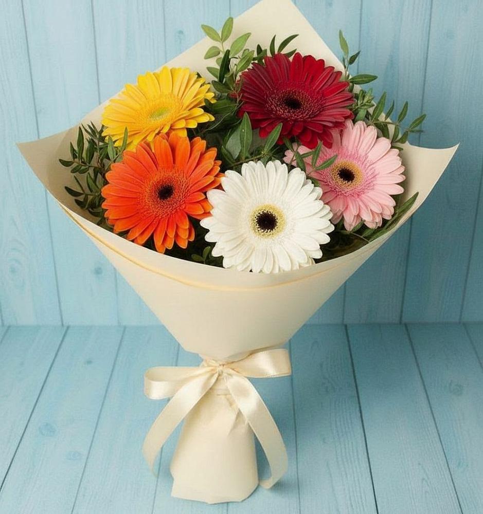 Букет цветов из: Герберы в Мантурове Курской области