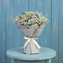 Букет цветов из:  Гипсофила в Мантурове Курской области