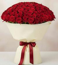 Букет 101 Красная роза Милано в Мантурове Курской области