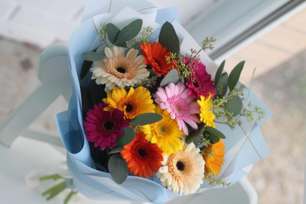 Букет цветов из: Герберы в Мантурове Курской области