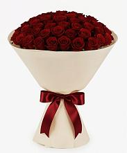 Букет 101 Бордовая роза Блэк Бакарра в Мантурове Курской области