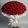 Букет 101 Красная роза Блэк Мэджик в Мантурове Курской области