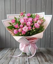 Букет Розовый кустик в Мантурове Курской области