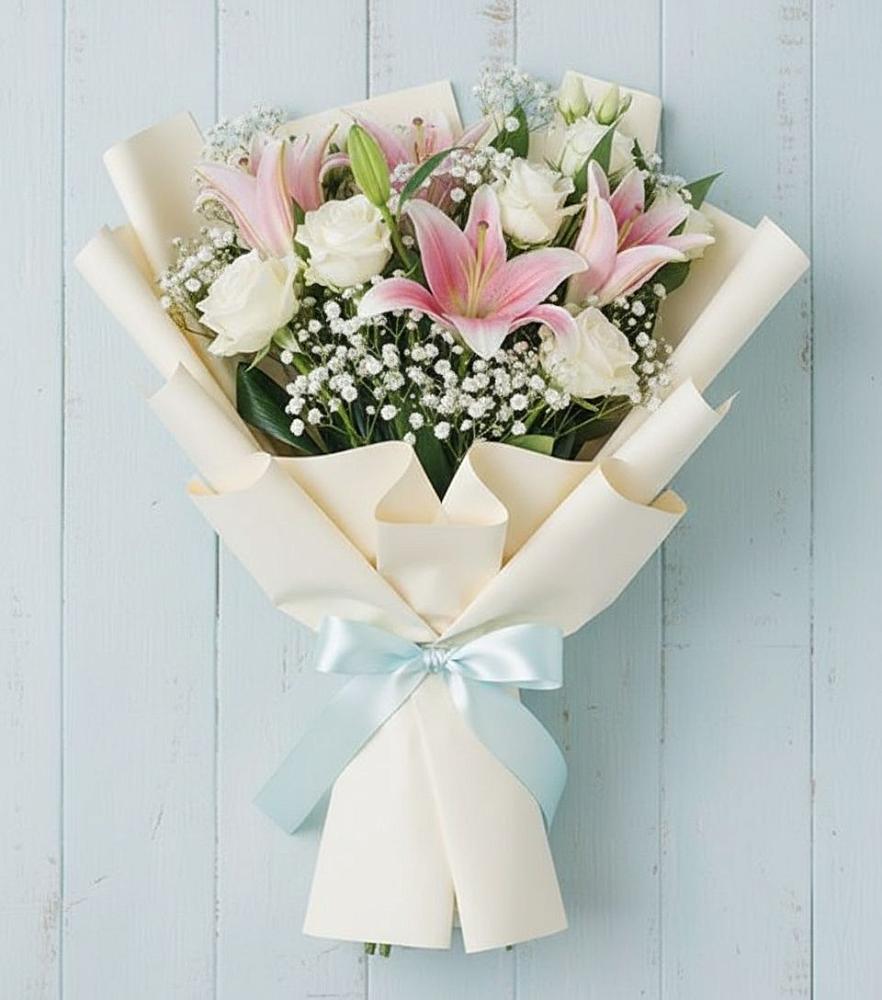 Букет цветов из: Лилии в Мантурове Курской области