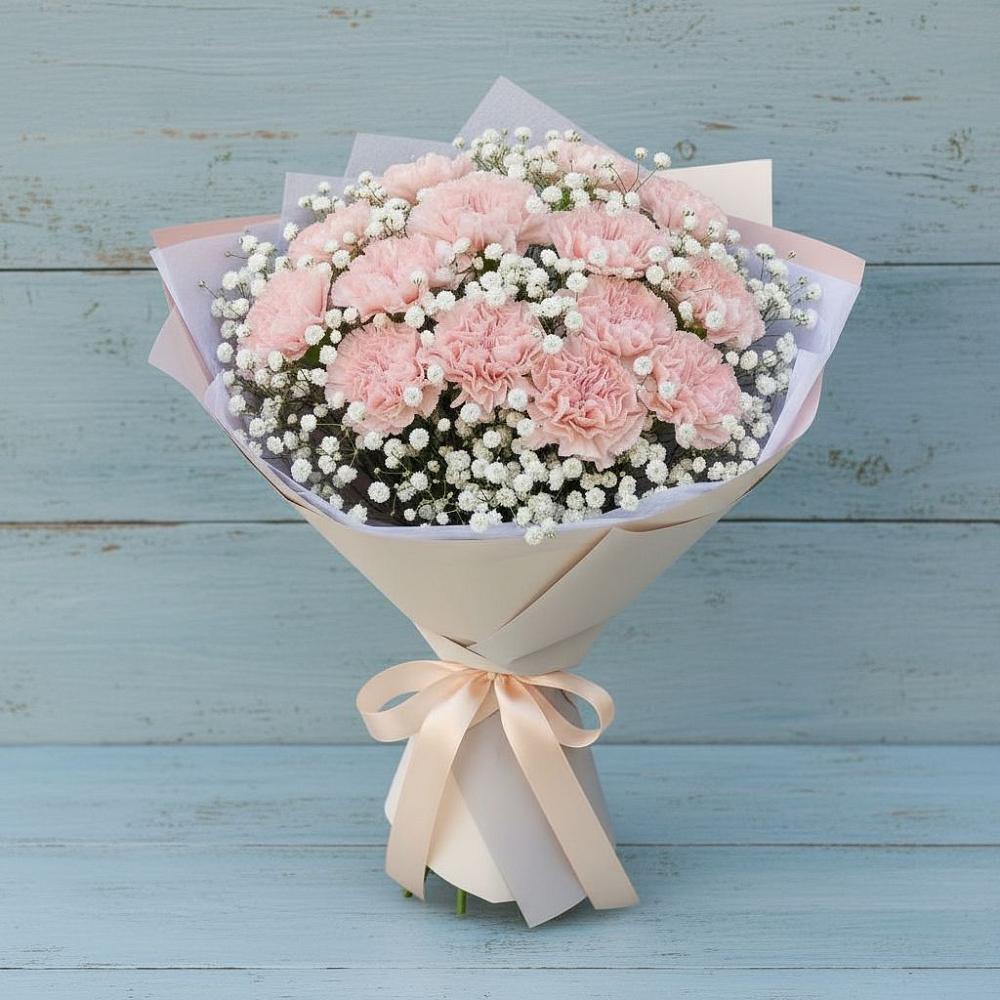 Букет цветов из: Гвоздики в Мантурове Курской области