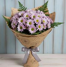 Букет цветов из:  Хризантемы в Мантурове Курской области