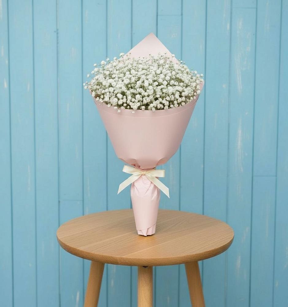 Букет цветов из: Гипсофила в Мантурове Курской области