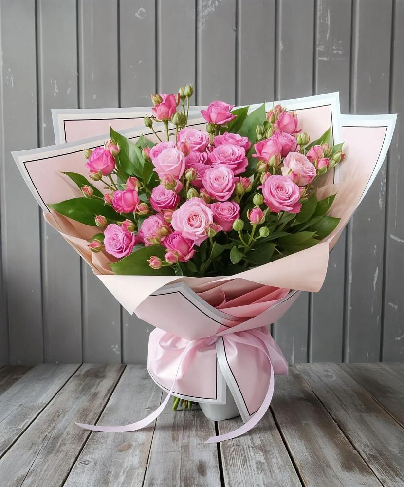 Букет Розовый кустик в Мантурове Курской области