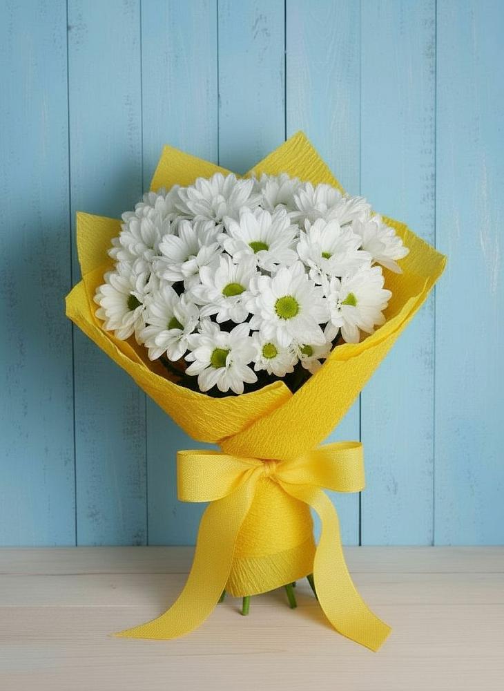 Букет цветов из: Хризантемы в Мантурове Курской области