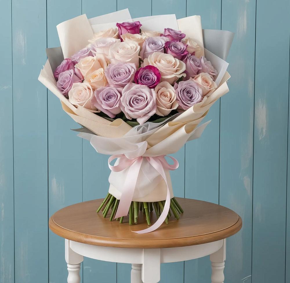 Букет цветов из: Розы в Мантурове Курской области