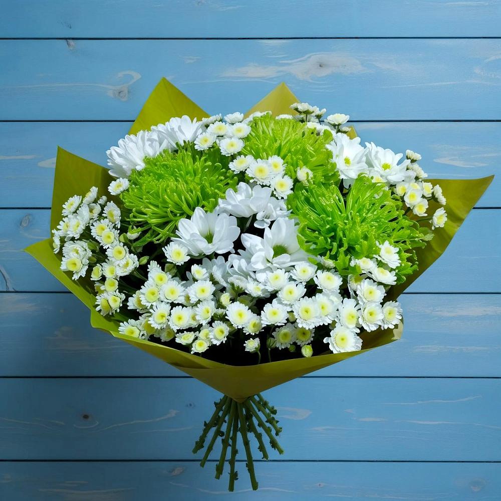 Букет цветов из: Хризантемы в Мантурове Курской области