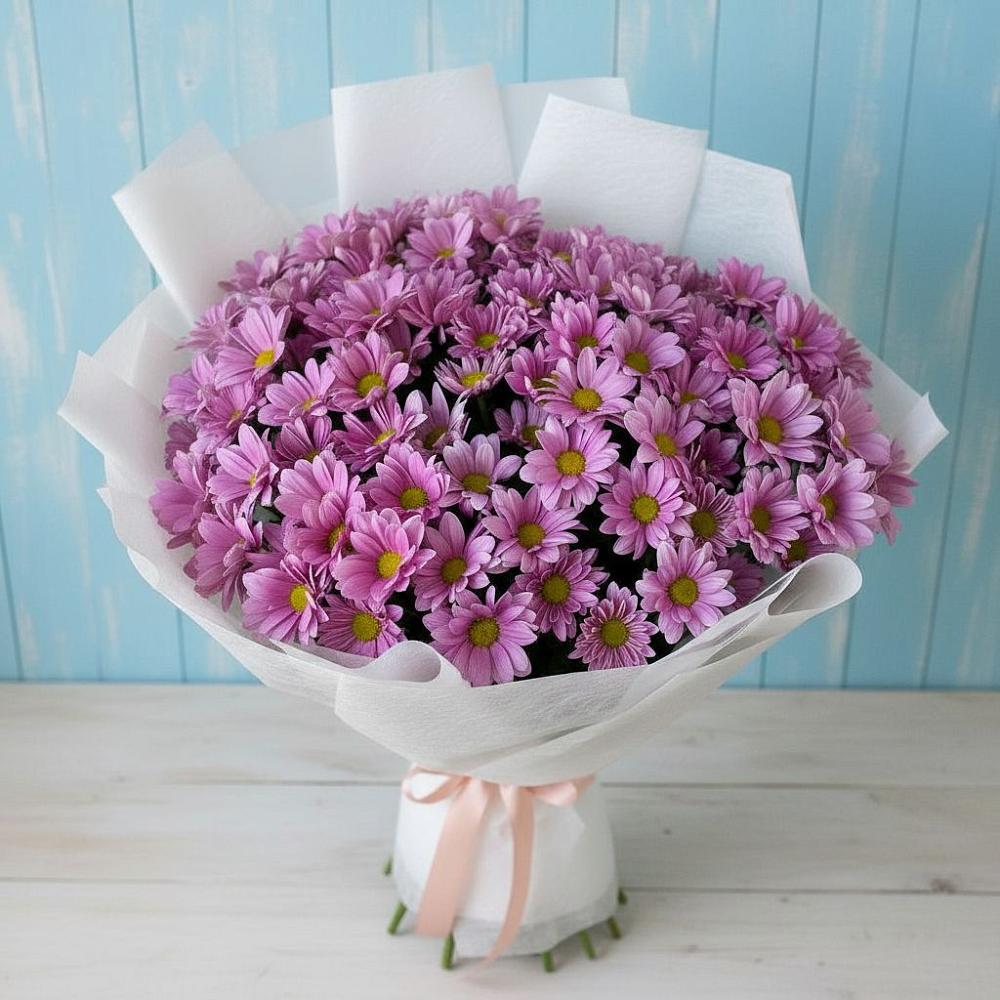 Букет цветов из: Хризантемы в Мантурове Курской области