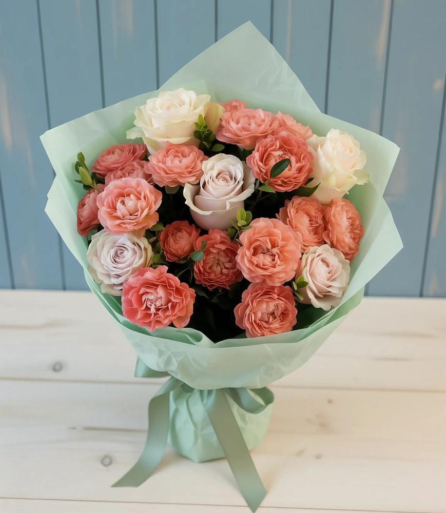 Букет цветов из: Розы в Мантурове Курской области