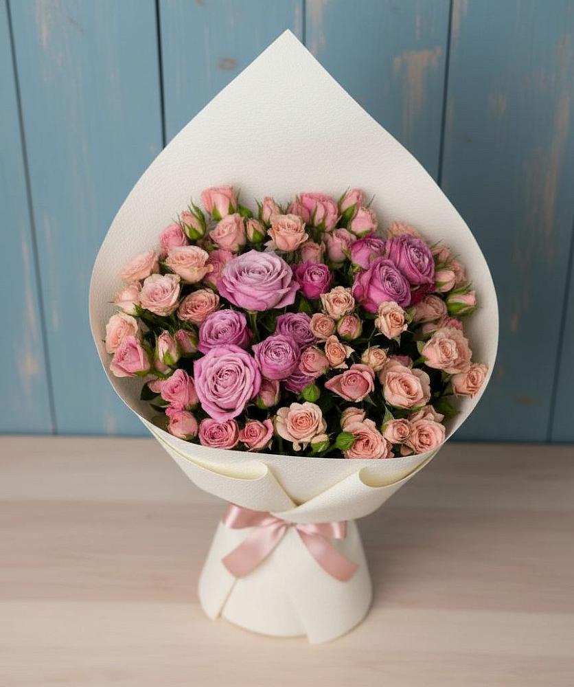 Букет цветов из: Розы в Мантурове Курской области