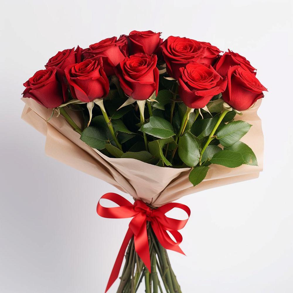 Букет 11 Красных роз Эдлесс Лав в Мантурове Курской области